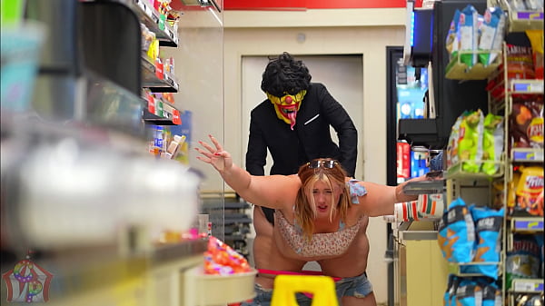 Horny BBW Gets Fucked At The Local 7- Eleven
