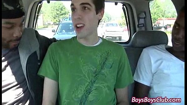 Interracial Bareback Hardcore Gay Porn from BlackOnBoys 16