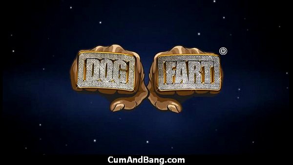 Nasty black girl grouped and facialed 11